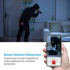 Mini Clock WiFi Camera with Infrared Night Vision Home Wireless Camera