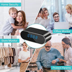 Mini Clock WiFi Camera with Infrared Night Vision Home Wireless Camera